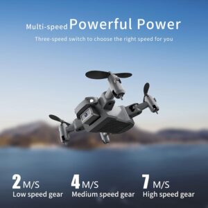 Drone 1080P HD con WiFi FHD Camera, motore brushless e telecomando integrato, ideale per adulti e principianti.