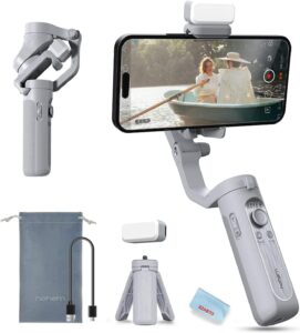 Hohem iSteady XE KIT stabilizzatore cardanico a 3 assi per smartphone Android e iPhone 