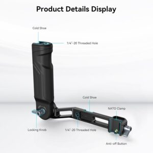 SMALLRIG RS3 Mini Handle Leggera Sling Gimbal regolabile per una presa stabile durante le riprese 