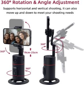 Mcbazel Auto Tracking Treppiede Smartphone con riconoscimento del volto e tracciamento automatico