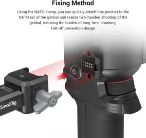 SMALLRIG Dual Handgrip per DJI RS 4/RS 3, maniglie ergonomiche per una presa comoda durante le riprese