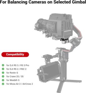 Immagine del SmallRig Kit Contrappesi per DJI RS 3 Pro, RS 3, RS 2, RSC 2, ZHIYUN Weebill-S, Moza Air 2