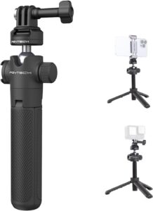 PGYTECH CapLock Treppiede con asta di prolunga, compatibile con OSMO Action, GoPro e Insta360