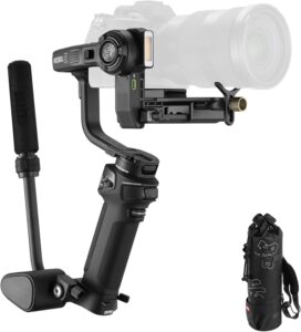 Zhiyun Weebill 3S Combo Gimbal con treppiede, maniglia e luce per fotocamere DSLR e mirrorless