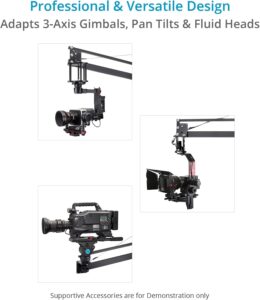 Braccio Proaim da 14 piedi per gimbal a 3 assi, ideale per videocamere DSLR fino a 8 kg