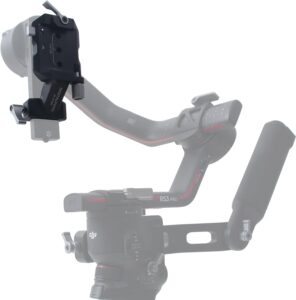 DF DIGITALFOTO RS3 Supporto verticale per fotocamera compatibile con DJI Ronin RS2/RS3/RS3Pro, ideale per riprese sui social