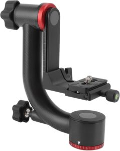 Testa a Sfera Panoramica per Fotocamera con Supporto Stabilizzatore e Gimbal a 360 Gradi