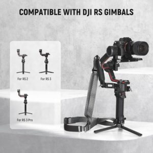 NEEWER Tracolla per giunto cardanico RS4 RS3 imbottita e regolabile, compatibile con DJI  