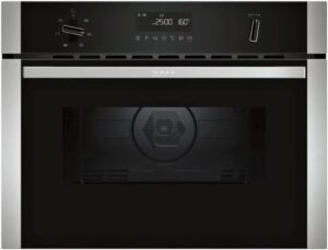 Neff forno combinato integrabile 44L inox/nero, modello C1AMG84N0, elegante e funzionale.