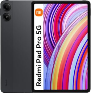 Xiaomi Redmi Pad Pro 12.1 Inch 5G con display fluido, fotocamera da 8 MP e batteria da 10000 mAh