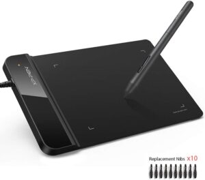 XP-PEN G430S Tablet Grafico con pennino passivo, perfetto per disegnare, giocare e firmare documenti  