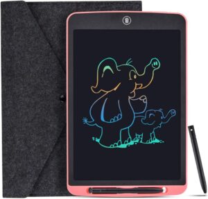 Tablet da scrittura LCD 30,5 cm, colorato e portatile, ideale per bambini e adulti, perfetto per casa, scuola e ufficio.