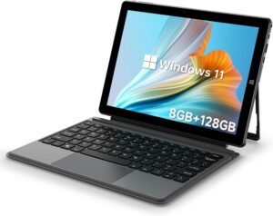 ALLDOCUBE PC Tablet Portatile 2 in 1 Windows 11 con Tastiera, Display FHD, e Connettività Avanzata