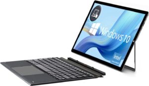 SZTPS® Windows 11 Tablet 11.6 pollici con tastiera, processore Intel J4125, 6 GB di RAM e 128 GB di memoria interna