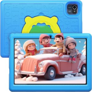 Freeski Tablet per Bambini 10 Pollici in uso, con display nitido e funzione di controllo parentale