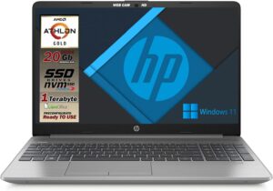 HP 255 G9 Silver Notebook con display FullHD e processore AMD A9 Gold 3150U  