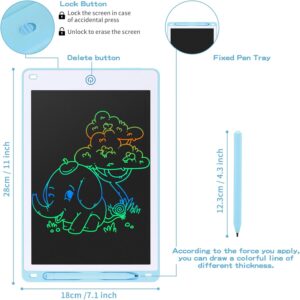 Tavoletta grafica LCD Coolzon da 12 pollici, lavagnetta cancellabile per bambini e adulti, ideale per disegni e appunti  