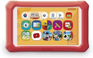 Clementoni 16753 Il Mio Primo Clempad Revolution X, tablet educativo per bambini con display HD e app educative.