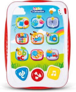 Immagine del Clementoni 0609006 Il Mio Primo Tablet, il tablet educativo ideale per bambini con giochi interattivi e design sicuro.