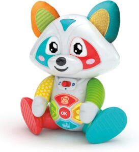 Clementoni Baby Oliver, gioco educativo interattivo con occhi LED per bambini 1-4 anni, stimola manualità e linguaggio.