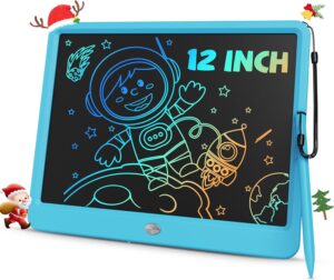 Tavoletta grafica LCD TEKFUN 12 pollici per bambini e adulti, ideale per disegnare e scrivere  