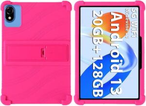 Custodia protettiva per DOOGEE U10 Pro 10.1" - Cover in silicone rosa, antiurto e resistente  