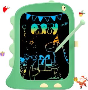 TEKFUN Lavagna grafica LCD da 8,5 pollici, lavagna cancellabile verde per bambini, regalo educativo ideale