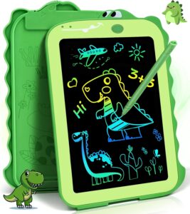 Tavoletta Grafica Bambini LCD Scrittura da 8.5 Pollici verde per bambini, ideale per giochi educativi e creativi  