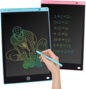 Tavoletta Grafica LCD Bambini 12 Pollici con pulsante elimina e interruttore di blocco  