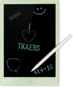 Tikkers Bambini Safari Doodle Pad, un tablet da disegno riutilizzabile e cancellabile ideale per i bambini