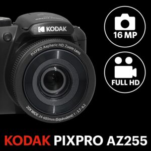 KODAK Pixpro Astro Zoom AZ255 mostrata in azione, catturando un panorama dettagliato