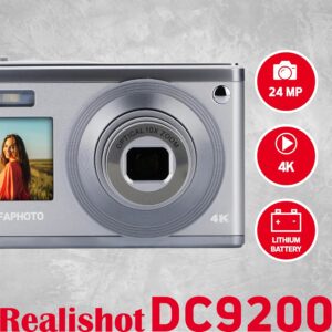 Kodak AgfaPhoto Realishot DC9200 Silver Fotocamera Digitale