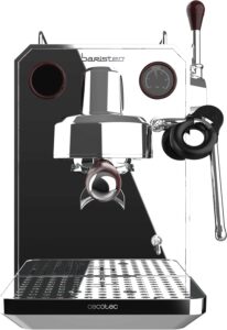 Cecotec Macchina da Caffè Espresso Barista Baristeo Intima con sistema di pre-infusione e pompa da 15 bar  